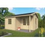 Cabane de jardin en bois - Chalet en bois en kit 20m2 JOHAN