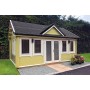 Photo Chalet bois 22m2 550x400cm CLOCKHOUSE TREVOR