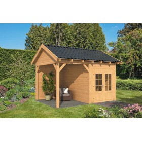 Kiosque Hamar L type 3 mélèze/douglas 478xP395