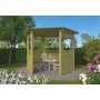 Kiosque de jardin MOYEN 6m2