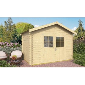 Photo chalet bois 6m2 300x200cm SOMO de Jardin et Chalet