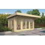 Chalet bois 11m2 400x400cm JEAN de Jardin et Chalet