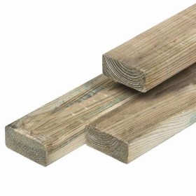 Latte de palissade en pin imprégné d'Europe centrale 4.4x9.5cm