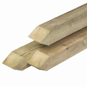Poteau en pin imprégné d'Europe centrale avec pointe 6.8x6.8