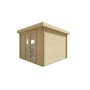 Abri de jardin 8m2 300x300cm Bodine