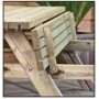 Table de picnic en bois, plusieurs dimensions