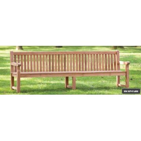 Banc de jardin en TECK 3 pieds 210cm