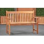 Banc de jardin nice en bois dur