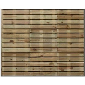 Dalle de jardin modèle droit