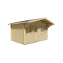 Chalet bois 12m2 300x400cm Rorik