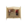 Chalet bois 5m2 200x260cm Robert
