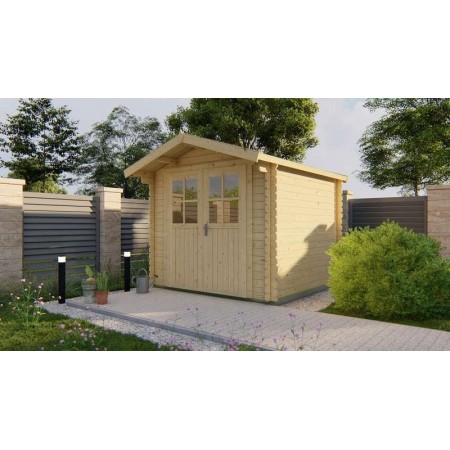 Abri de jardin 6m2 260x260cm Gitte