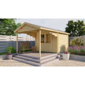 Abri de jardin 7m2 300x520cm Georg