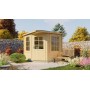 Chalet bois 6m2 250x250cm Jairo