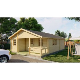 Chalet habitable 45m2 595x800cm Kay