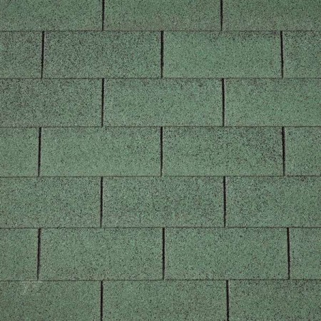 Bardeaux de toiture droits vert 3m2 (shingle)