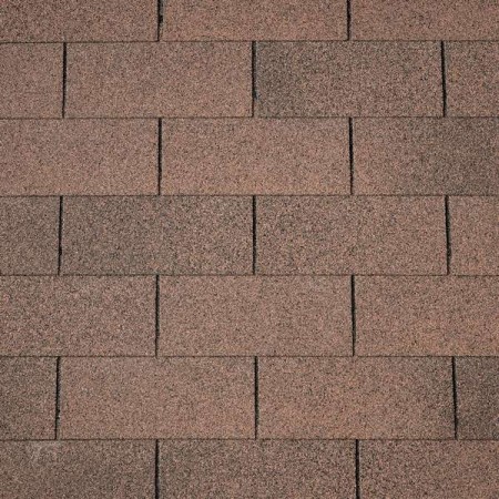 Bardeaux de toiture droits marron 3m2 (shingle)