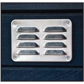 Grille de ventilation pour chalet