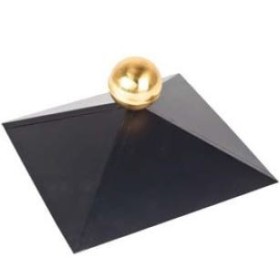 Chapeau pour chalet bois toit carré TUINDECO