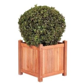 Jardinière en teck L45xl45xH47cm Lombok