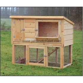 cage à lapin pas cher Clapier lapin Zijdehoen